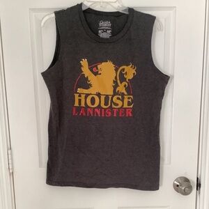 HBO/Game of Thrones House of Lannister Tank Top XL NEW WITHOUT TAGS OTHER